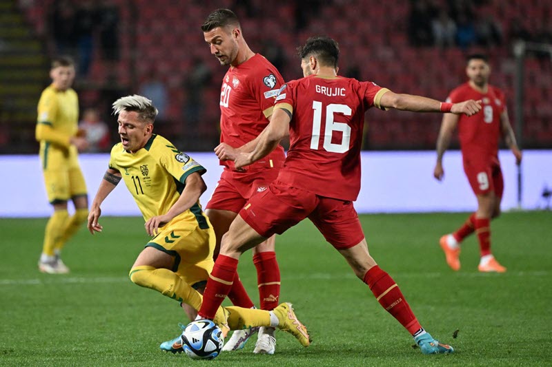 Nhận định, soi kèo Lithuania vs Serbia: Lung lay top 2