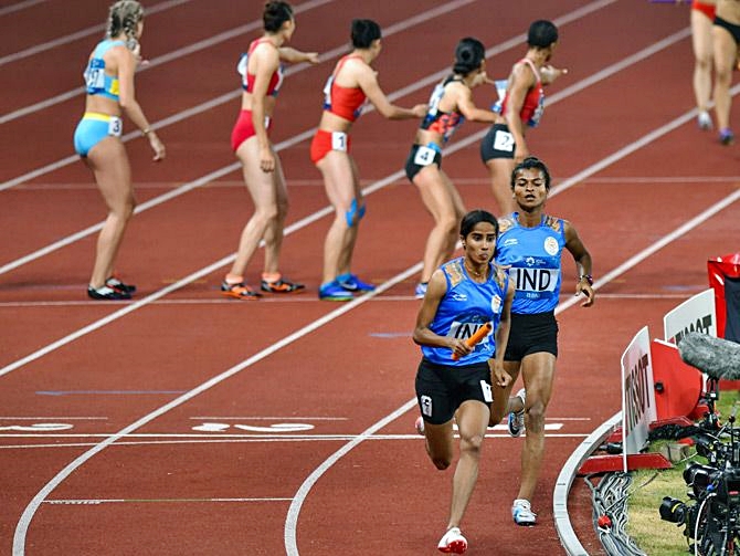 Đối thủ tranh chấp huy chương ASIAD 19 với đội hình 4x400m tiếp sức nữ Việt Nam công bố VĐV dính doping Đối thủ tranh chấp huy chương ASIAD 19 với đội hình 4x400m tiếp sức nữ Việt Nam công bố VĐV dính doping