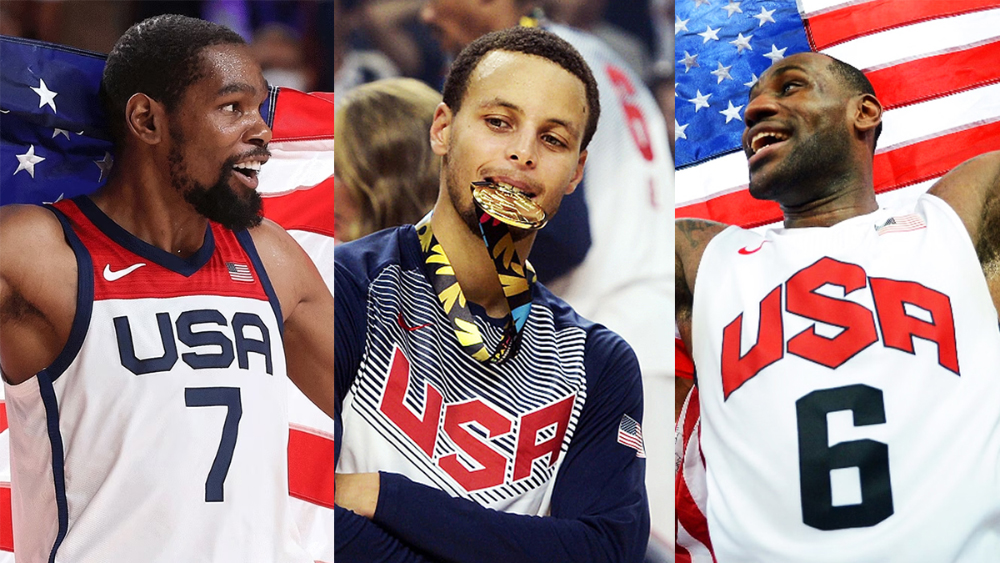 LeBron James rủ Kevin Durant và Stephen Curry lập “biệt đội báo thù" tại Olympic 2024