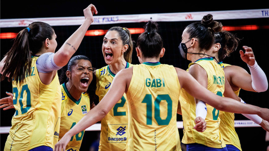 Highlight bóng chuyền vòng loại Olympic: Derby Nam Mỹ Brazil đè bẹp Argentina