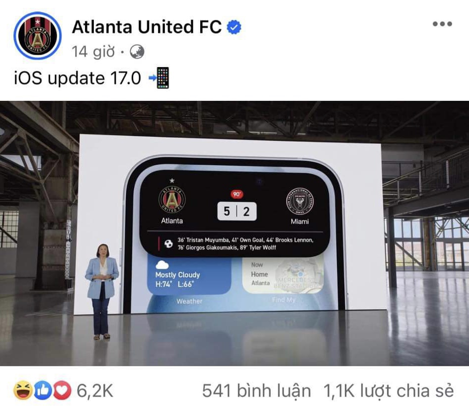 Atlanta liên tục troll Messi và Inter Miami sau trận thắng đậm