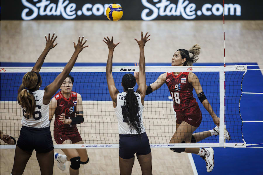 Link trực tiếp bóng chuyền vòng loại Olympic: Thái Lan thử lửa Mỹ