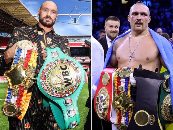Sốc: Tyson Fury đấu trận boxing trong mơ thống nhất các đai hạng nặng với Oleksandr Usyk ngay sau khi gặp Ngannou