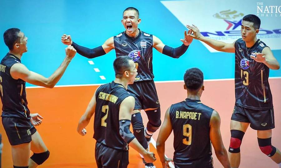 Link trực tiếp bóng chuyền nam ASIAD 19 ngày 19/9: Thái Lan xuất trận