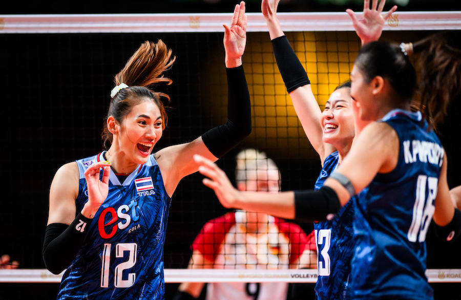 Thái Lan đối mặt với lịch thi đấu khắc nghiệt nhất vòng loại bóng chuyền Olympic