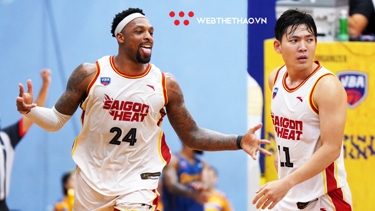 Võ Kim Bản ném “clutch" sửa sai, Saigon Heat cách ngôi vô địch VBA 2023 một trận thắng