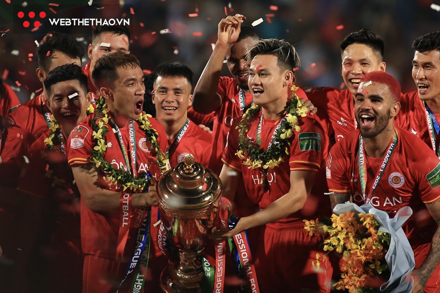 Gần 10 tỷ đồng tiền thưởng cho Top 3 V.League mùa này