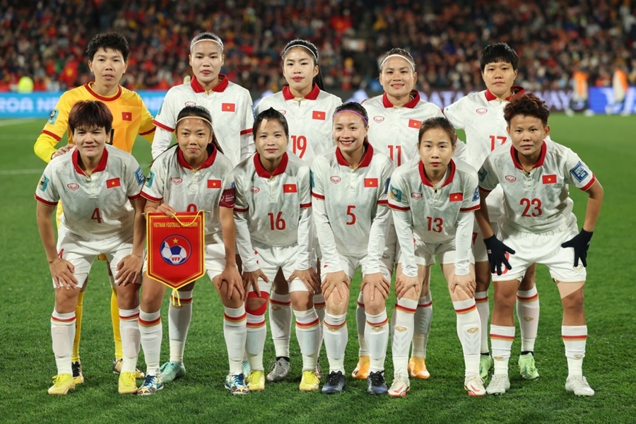 Đội hình ra sân nữ Việt Nam vs nữ Nepal: Thanh Nhã dự bị
