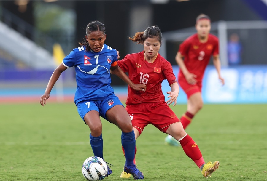 Đội hình ra sân nữ Việt Nam vs nữ Bangladesh: Thanh Nhã đá chính