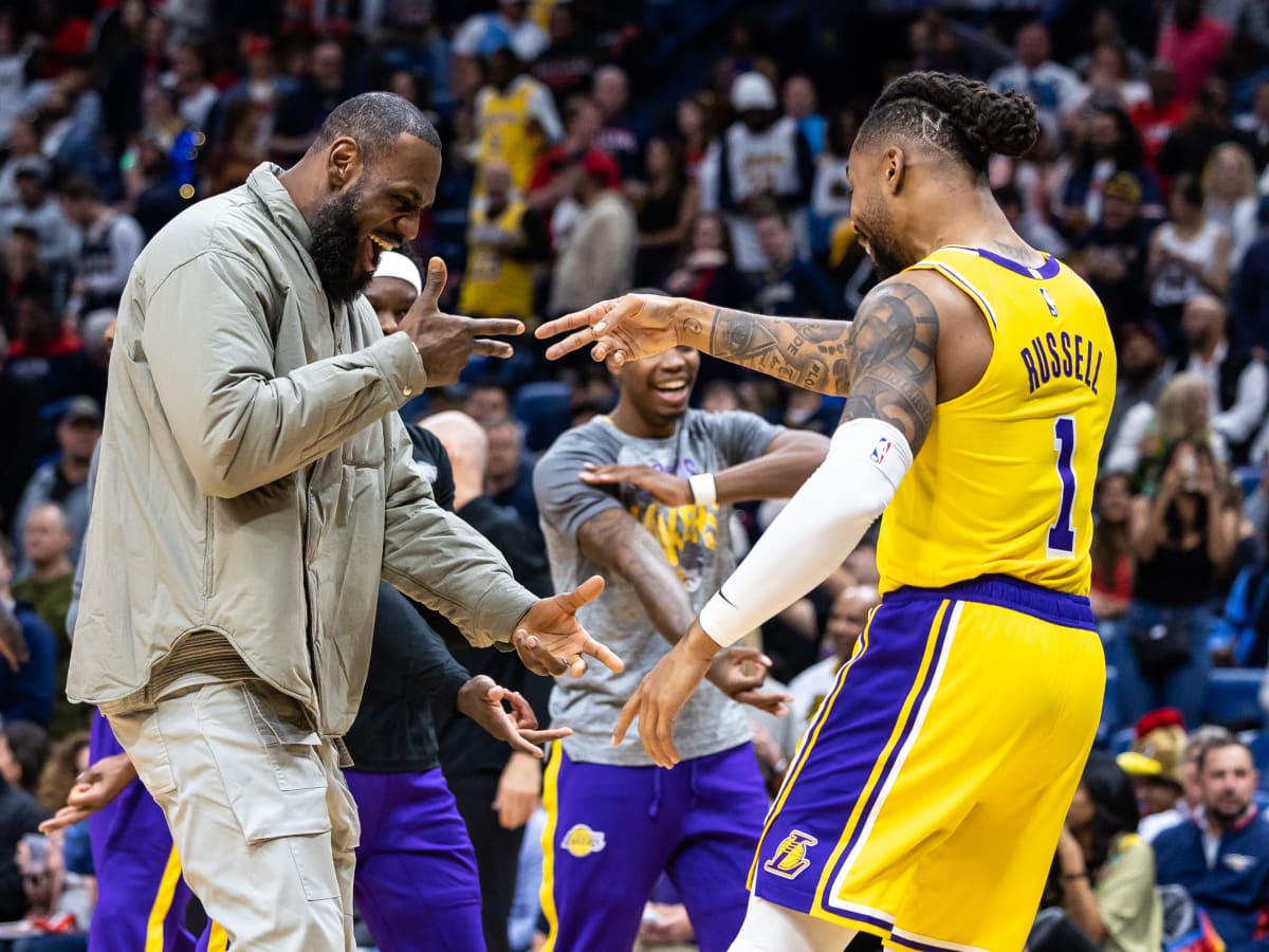D'Angelo Russell được "bảo kê", sát cánh với LeBron James trong đội hình LA Lakers