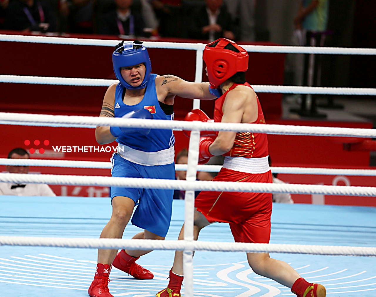 HCĐ boxing ASIAD 19 Lưu Diễm Quỳnh: "Không sợ võ sỹ chủ nhà vô địch thế giới, đánh cho biết bản lĩnh Việt Nam"