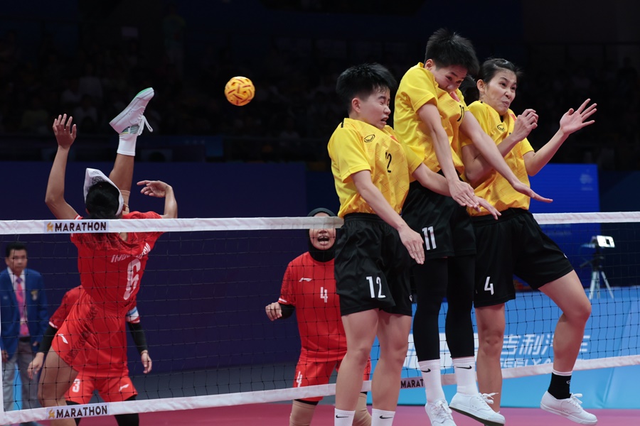 Tấm HCV ASIAD 19 đẳng cấp thế giới của cầu mây Việt Nam: Đến Thái Lan phải sợ và né