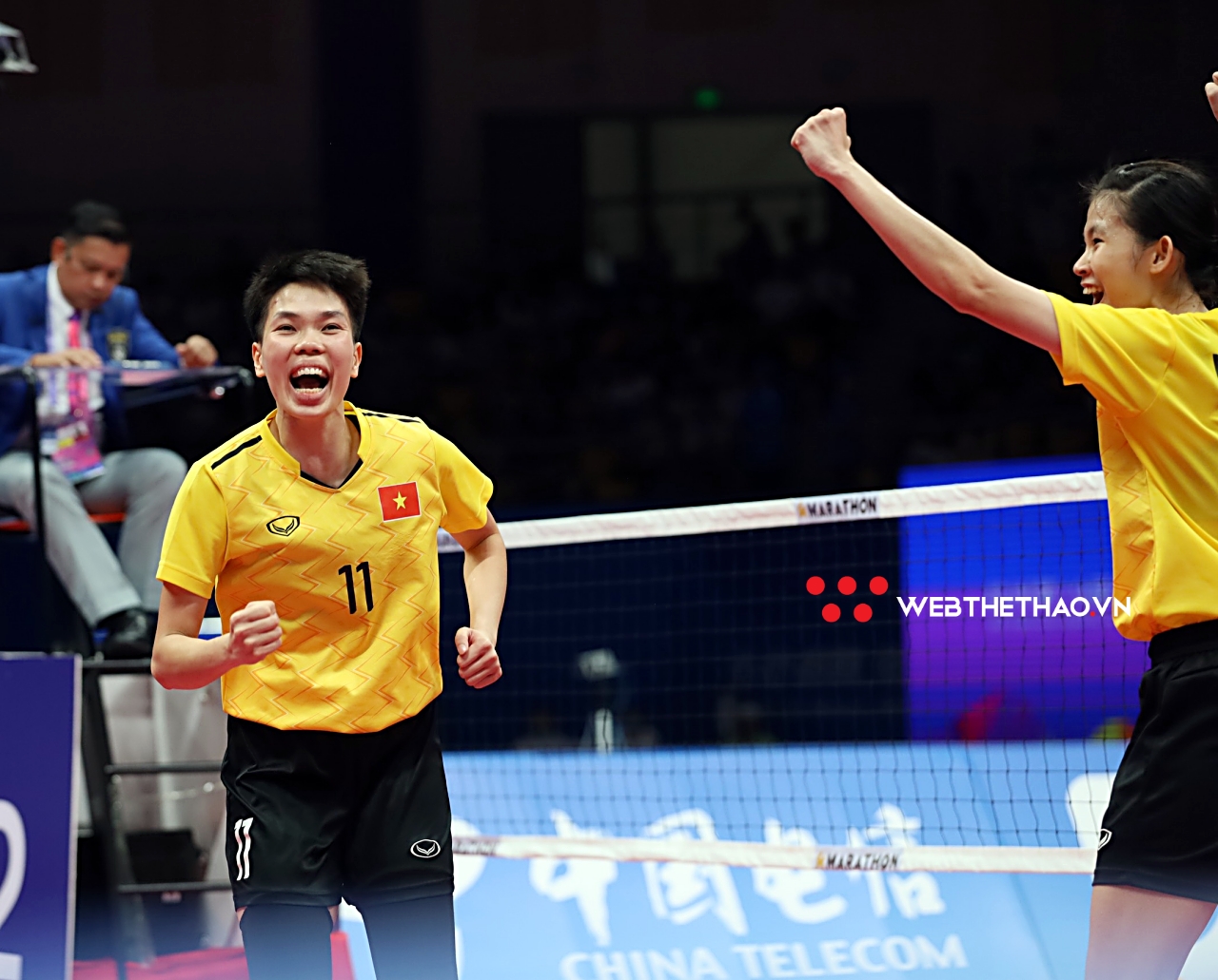 Khoảnh khắc vỡ òa sung sướng của c&acirc;̀u m&acirc;y Vi&ecirc;̣t Nam, giải cơn khát vàng g&acirc;̀n 2 th&acirc;̣p kỷ ở ASIAD