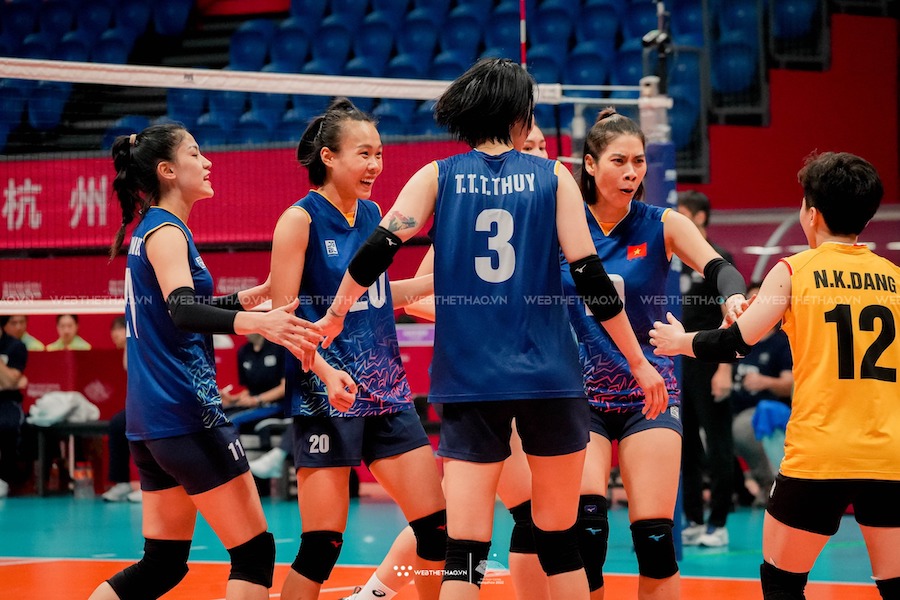 Lịch thi đấu bóng chuyền ASIAD hôm nay 4/10: Nghẹt thở Việt Nam vs Triều Tiên, Trung Quốc vs Hàn Quốc
