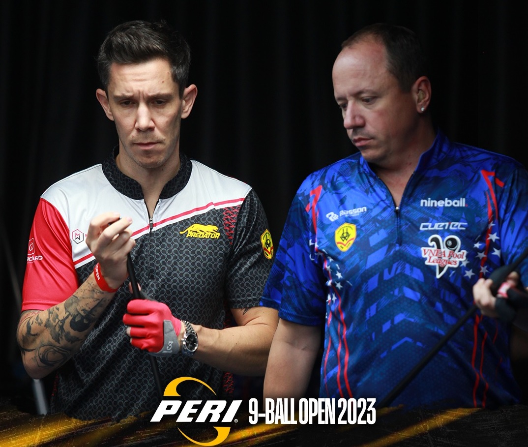 Vòng 32 cơ thủ xuất sắc nhất Peri 9-Ball Open 2023: Van Boening dừng bước