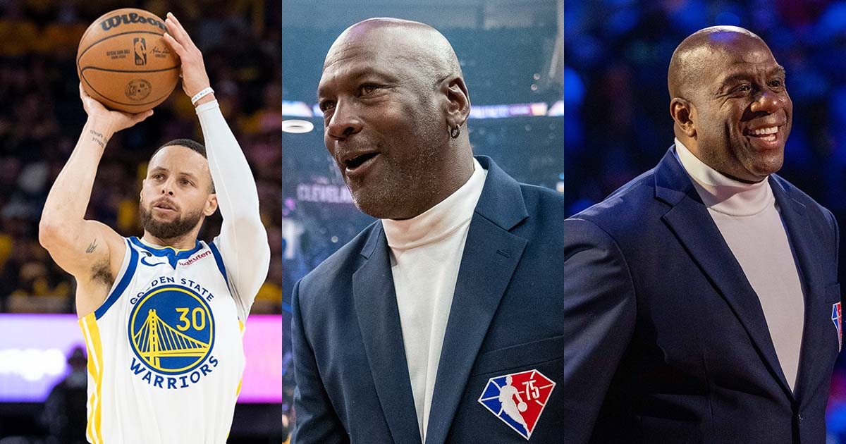 Stephen Curry phản hồi huyền thoại Magic và Michael Jordan về phát ngôn Stephen Curry phản hồi huyền thoại Magic và Michael Jordan về phát ngôn