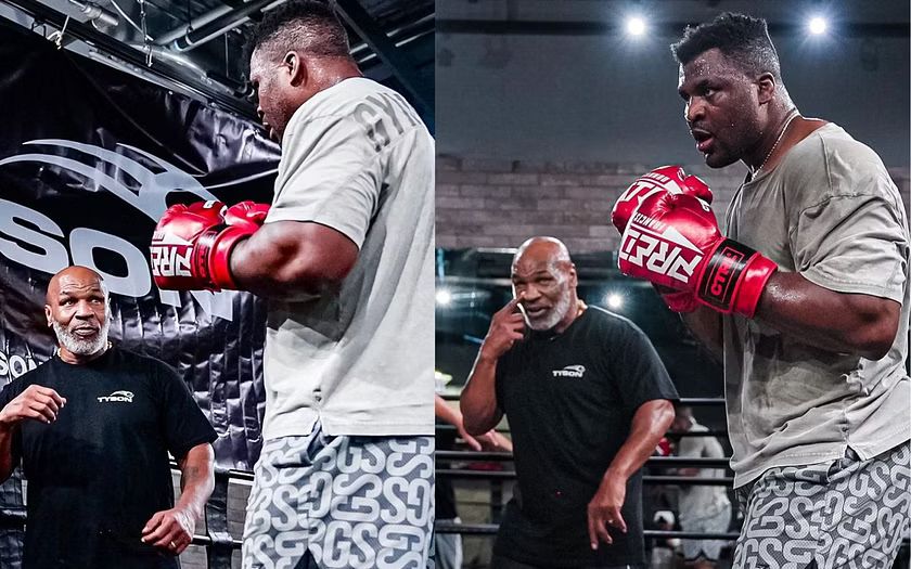 Francis Ngannou và Mike Tyson tiết lộ chuyện "dạy boxing" chuẩn bị cho màn so găng kinh điển với Tyson Fury