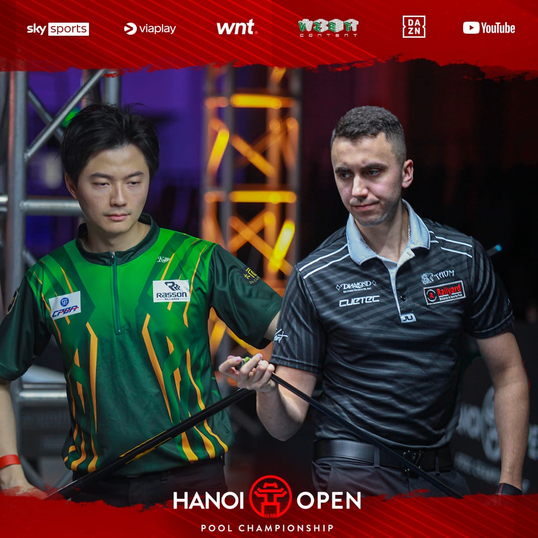Vòng 32 cơ thủ xuất sắc nhất Hanoi Open Pool Championship: Tâm điểm Fedor Gorst vs Ko Pin Yi
