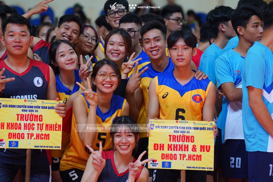 Dàn "trai xinh, gái đẹp" sẵn sàng cho những trận đấu nảy lửa giải bóng chuyền sinh viên toàn quốc 2023 khu vực phía Nam