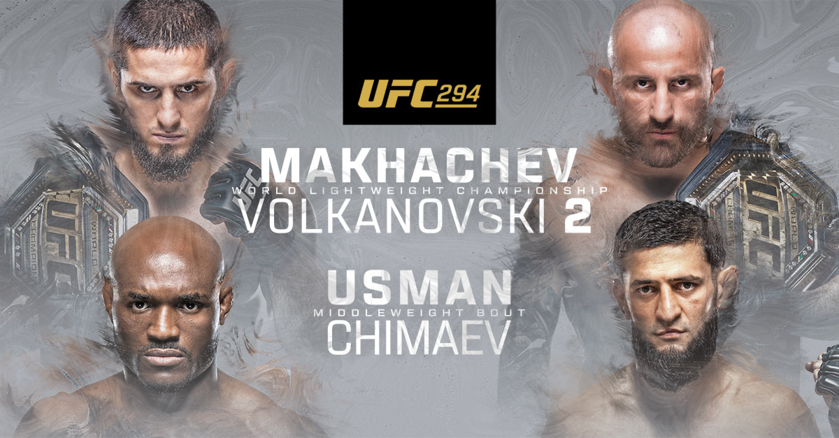 Kết quả UFC 294: Makhachev vs. Volkanovski 2, Chimaev vs. Usman