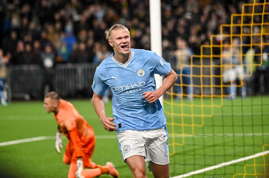Haaland chấm dứt cơn hạn hán khó tin ở Champions League
