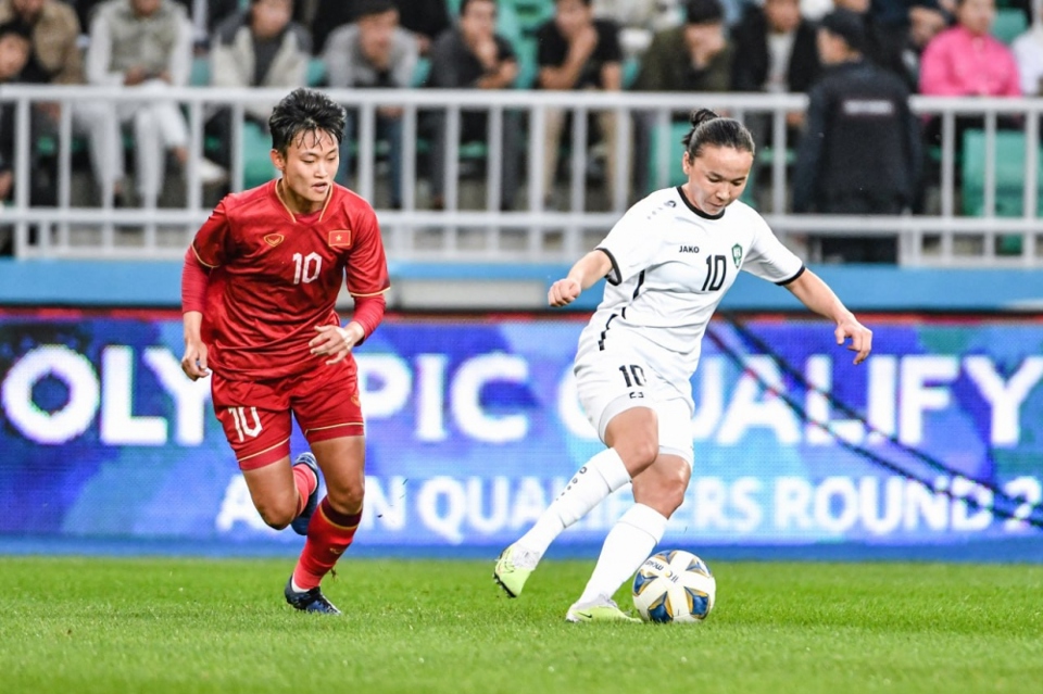 Link xem trực tiếp bóng đá nữ Việt Nam vs nữ Ấn Độ, VL Olympic 2024