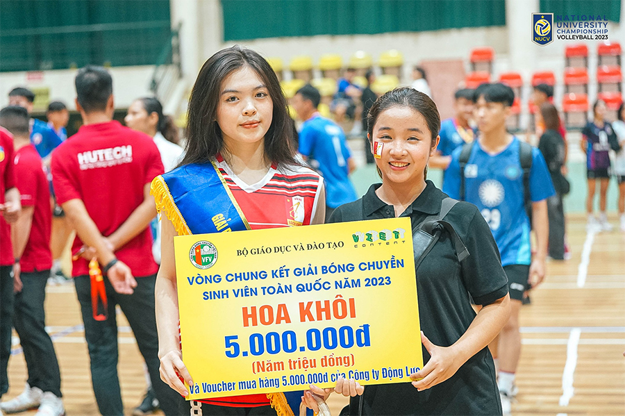 Chủ nhân của danh hiệu "Hoa khôi Giải Bóng Chuyền Sinh Viên Toàn Quốc 2023" là ai?