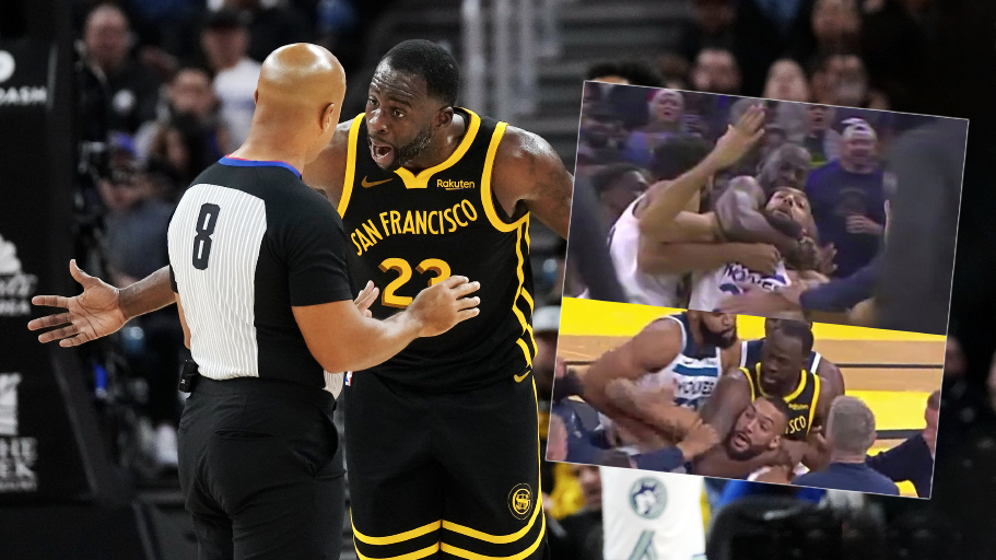 Độc lạ NBA: Draymond Green siết cổ đối thủ, ba người bị đuổi khi trận đấu chưa c&oacute; điểm n&agrave;o