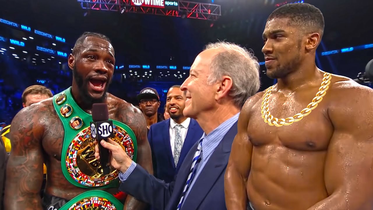 Cùng đánh tại "Ngày Phán Xét", Deontay Wilder muốn hoàn thành trận đấu với Anthony Joshua