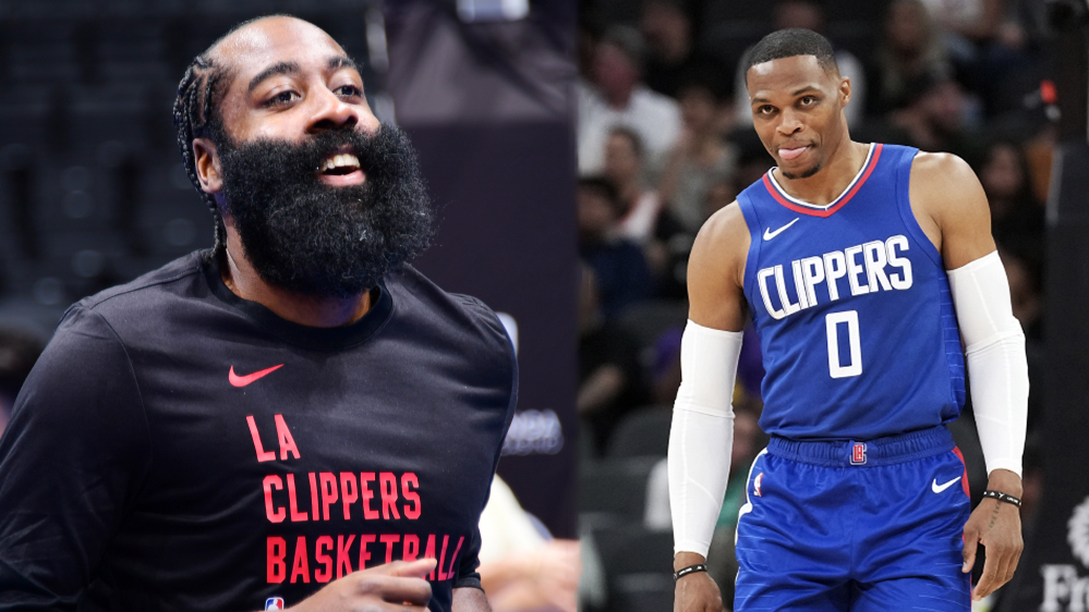 James Harden có double-double đầu tiên kể từ khi đến LA Clippers: Nhờ sự hy sinh của Westbrook?
