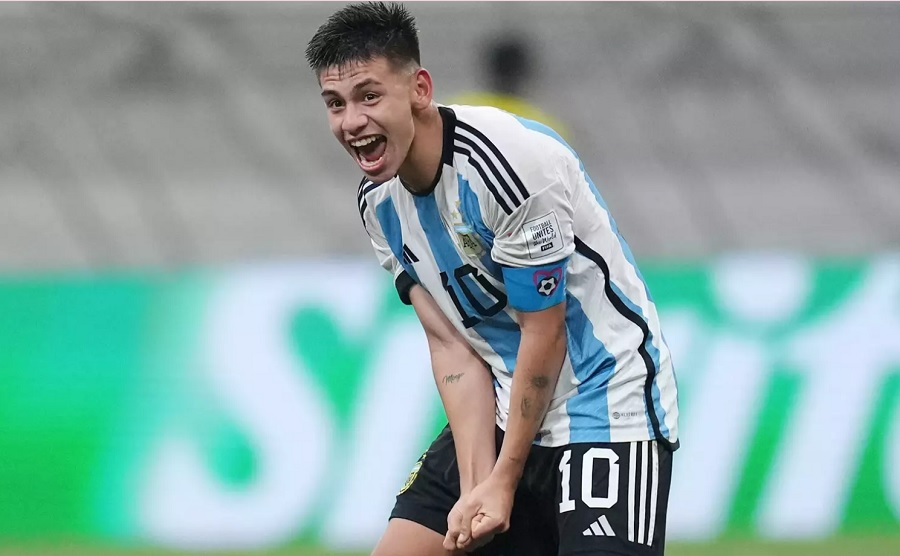 Câu chuyện về Echeverri, người lập hat-trick cho Argentina trước Brazil ở giải U17 thế giới