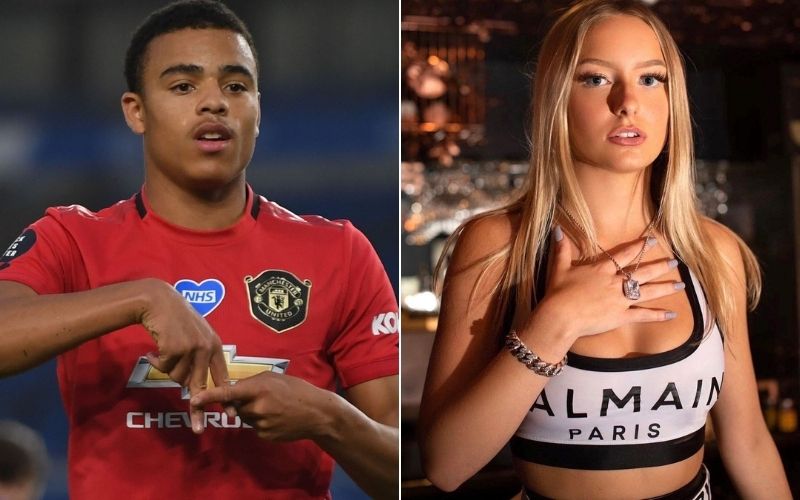 Hình ảnh Mason Greenwood hành hung bạn gái gây sốc