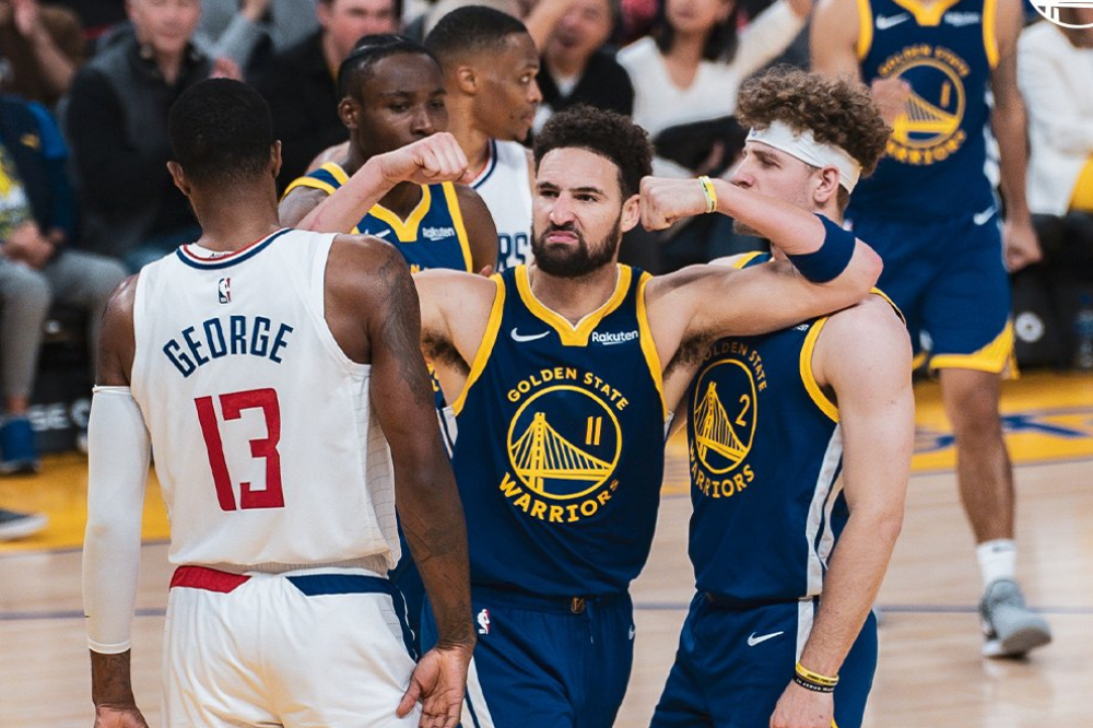 Klay Thompson tái xuất mạnh mẽ, cùng Stephen Curry và Warriors hạ gục LA Clippers
