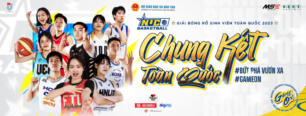 Kết quả bốc thăm chia bảng vòng CKTQ - Giải Bóng rổ Sinh viên toàn quốc NUC 2023 Kết quả bốc thăm chia bảng vòng CKTQ - Giải Bóng rổ Sinh viên toàn quốc NUC 2023