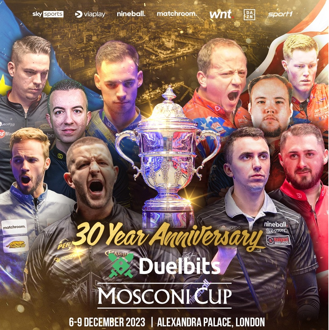 Xem trực tiếp Mosconi Cup 2023 trên TV360