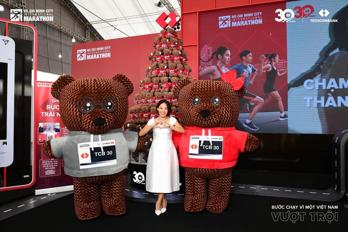 Những hoạt động của Techcombank được chờ đón ở làng marathon mùa 6 tại TP.Hồ Chí Minh