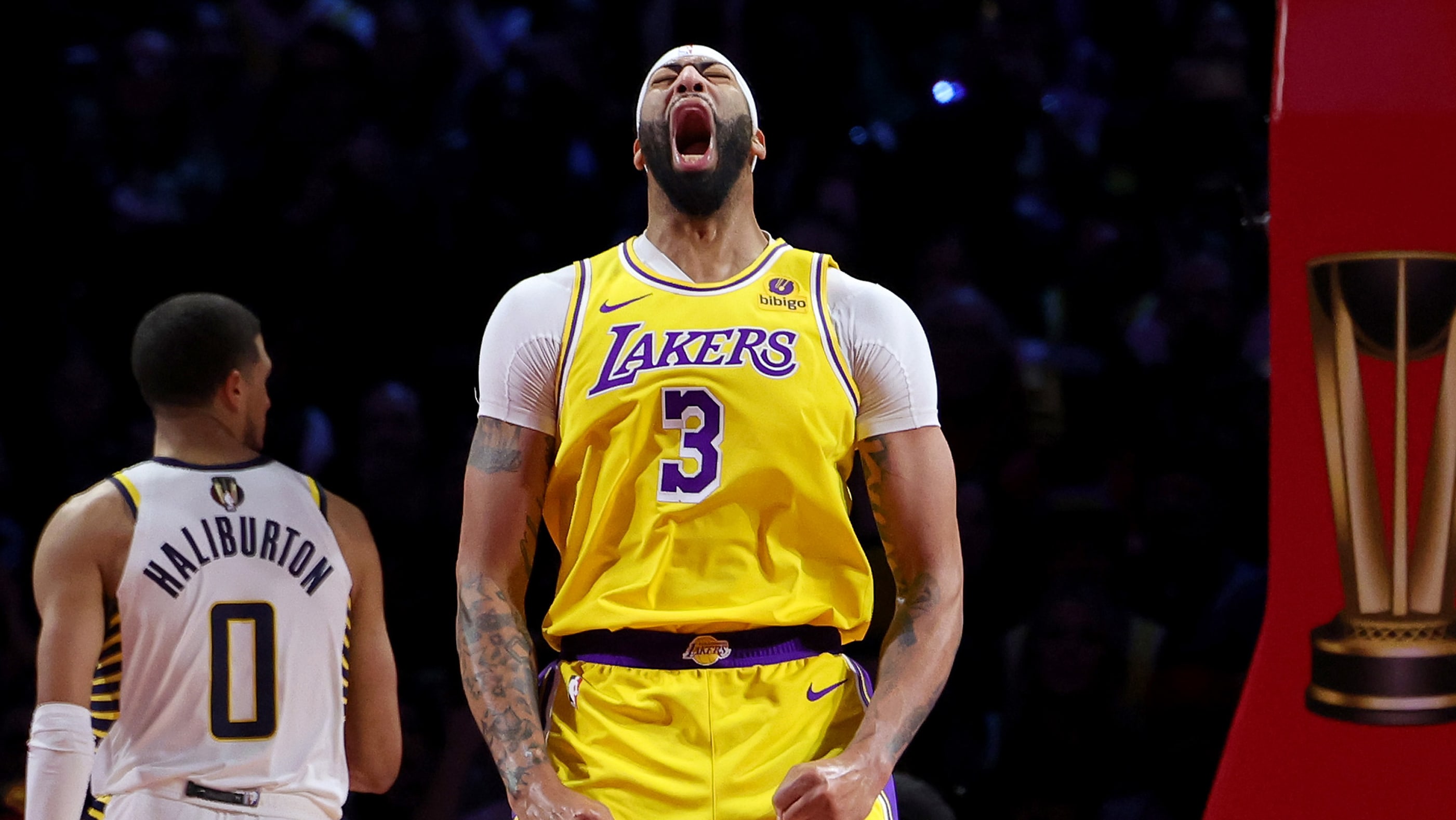 Anthony Davis ghi 41 điểm - 20 rebounds, Los Angeles Lakers vô địch NBA In-Season Tournament Anthony Davis ghi 41 điểm - 20 rebounds, Los Angeles Lakers vô địch NBA In-Season Tournament