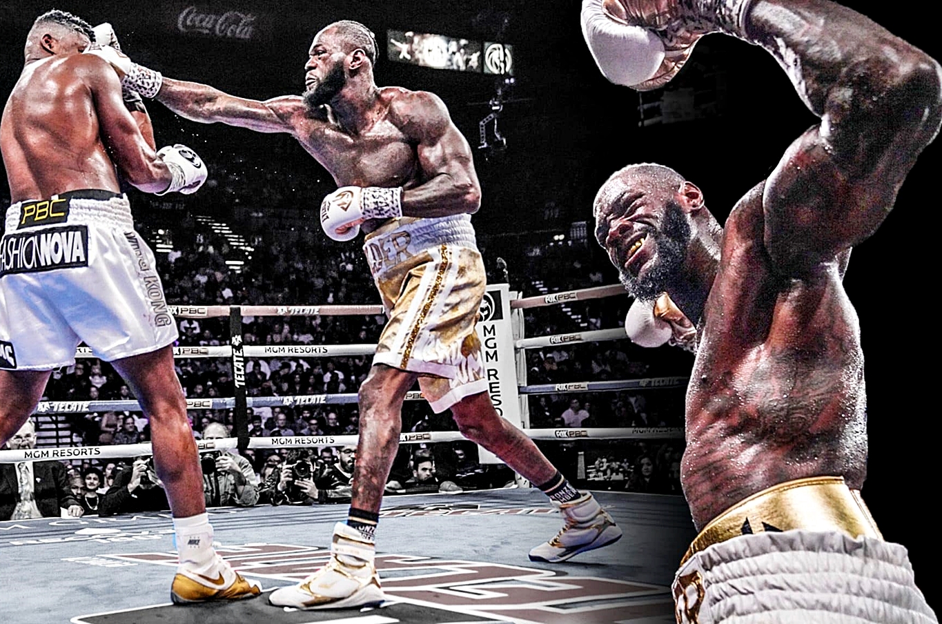 Deontay Wilder tung "đòn knock-out lịch sử" trước khi so găng Anthony Joshua