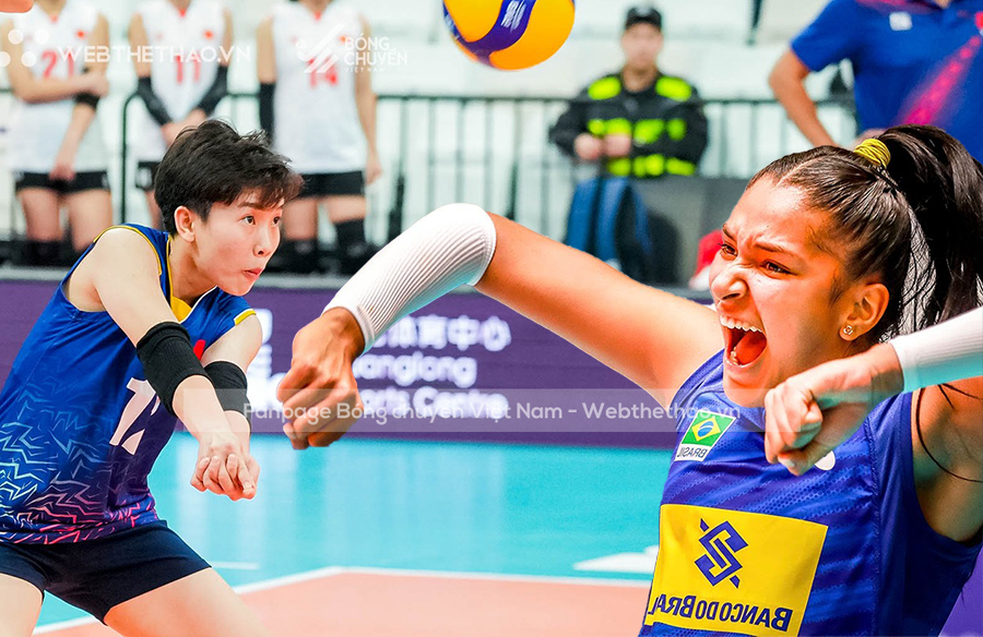 Libero Khánh Đang đối mặt với cú đập mạnh chưa từng có của tài năng trẻ bóng chuyền Brazil Libero Khánh Đang đối mặt với cú đập mạnh chưa từng có của tài năng trẻ bóng chuyền Brazil