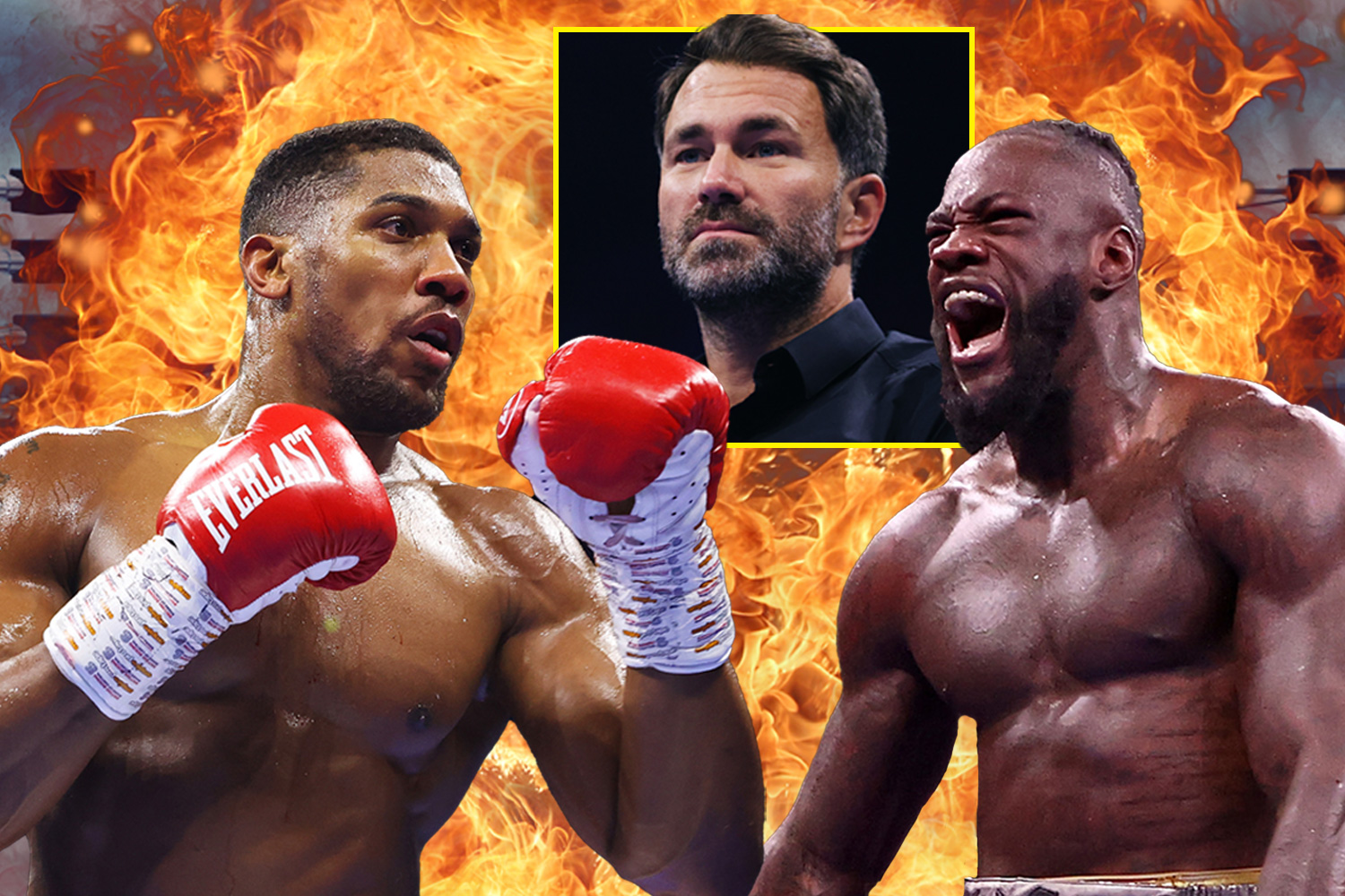 Anthony Joshua và Deontay Wilder ký Anthony Joshua và Deontay Wilder ký