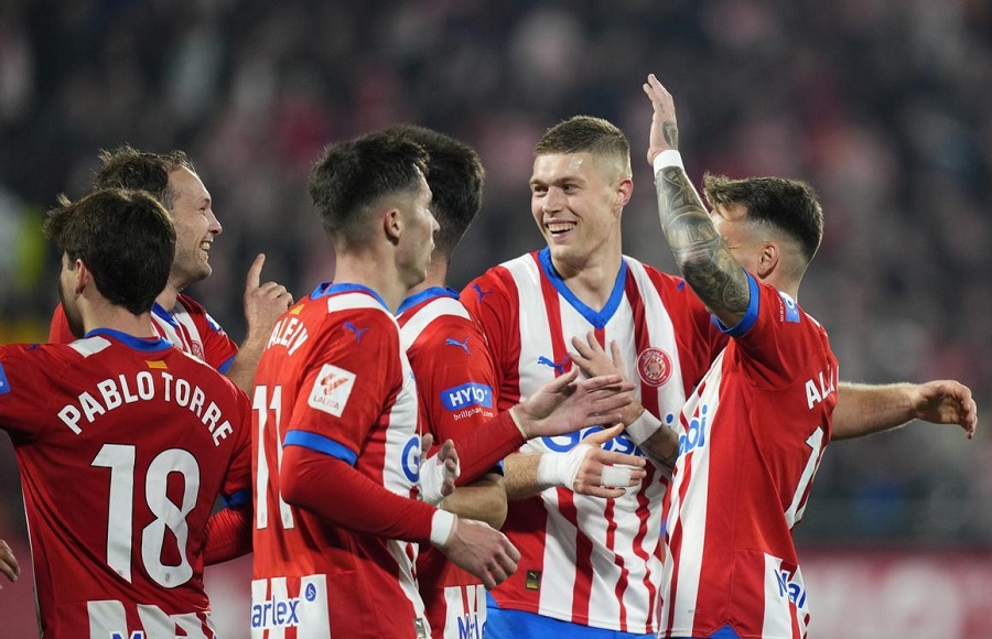 Girona bám sát Real Madrid bằng chiến thắng kịch tính bậc nhất mùa giải