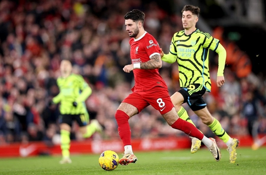 Đội hình ra sân Arsenal vs Liverpool: Nelson thế chỗ Jesus