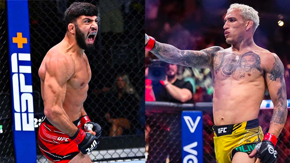 UFC 300: Charles Oliveira vs Arman Tsarukyan cho vị trí đối đầu Islam Makahchev UFC 300: Charles Oliveira vs Arman Tsarukyan cho vị trí đối đầu Islam Makahchev