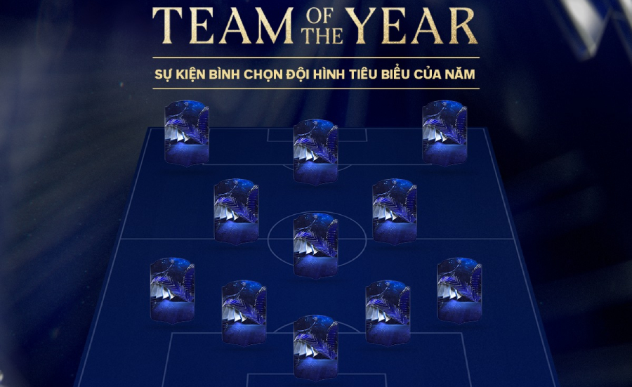 Danh sách 24 Team Of The Year của FC Online và FC24 (Đề cử)