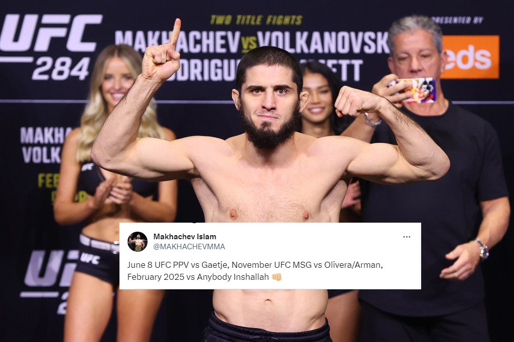 Islam Makhachev nói về kế hoạch 2024: Justin Gaethje được ưu tiên trước?