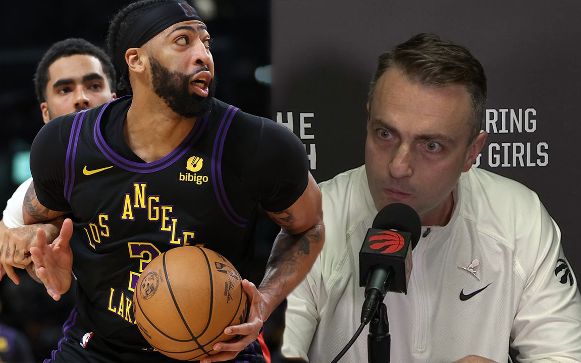 Đập bàn và chửi bới, HLV Toronto Raptors nổi nóng vì trọng tài trong thất bại trước LA Lakers