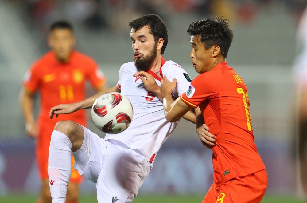 Trung Quốc hòa hú vía tân binh Tajikistan ở trận ra quân Asian Cup 2023