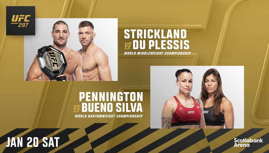 Lịch thi đấu UFC 297: Dricus Du Plessis vs. Sean Strickland Lịch thi đấu UFC 297: Dricus Du Plessis vs. Sean Strickland