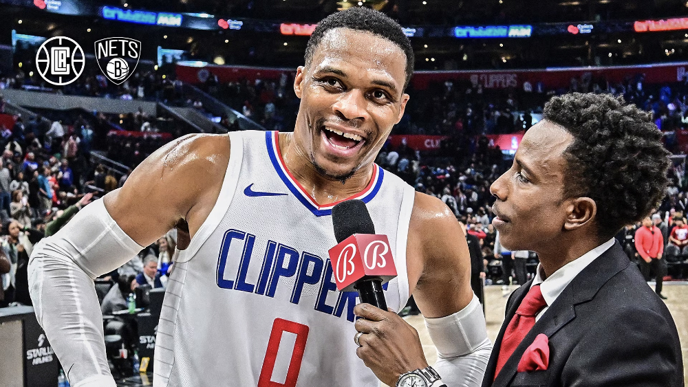 Russell Westbrook dẫn đầu cú run 22-0 giúp LA Clippers ngược dòng khó tin trước Brooklyn Nets