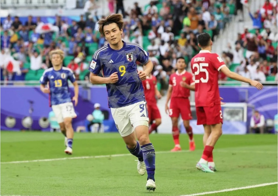 Nhật Bản khiến Indonesia đối diện với nguy cơ bị loại khỏi Asian Cup